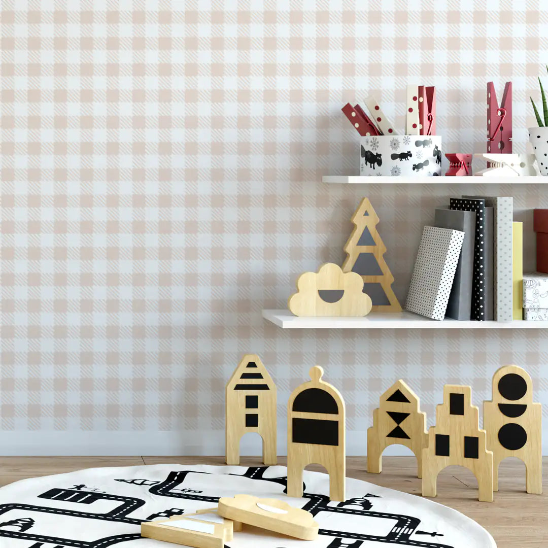 Rode Gingham -charme