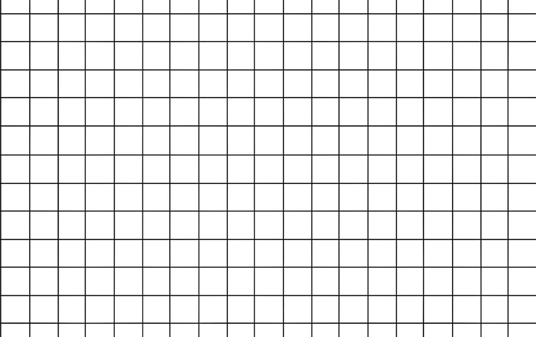 Black and white classic grid sample