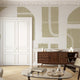 Curve astratte beige