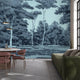 Blauer subtiler Wald