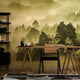 Misty Ridge Green Panorama