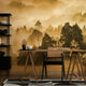 Misty Ridge Yellow Panorama