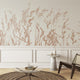 Flüstering reeds wallpaper beige