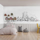 Condall architettonico di eleganza nera e nera