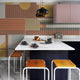 Moderne mosaische Beige