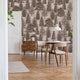 Brown enchanted forest