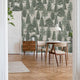 Green enchanted forest