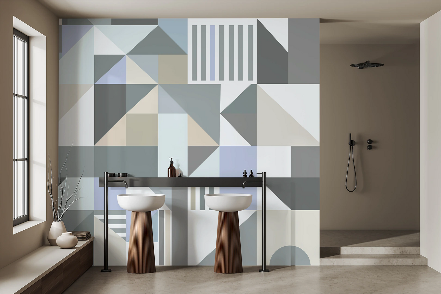 Modern Abstractions Blue