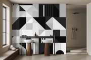 Modern Abstractions Black and White