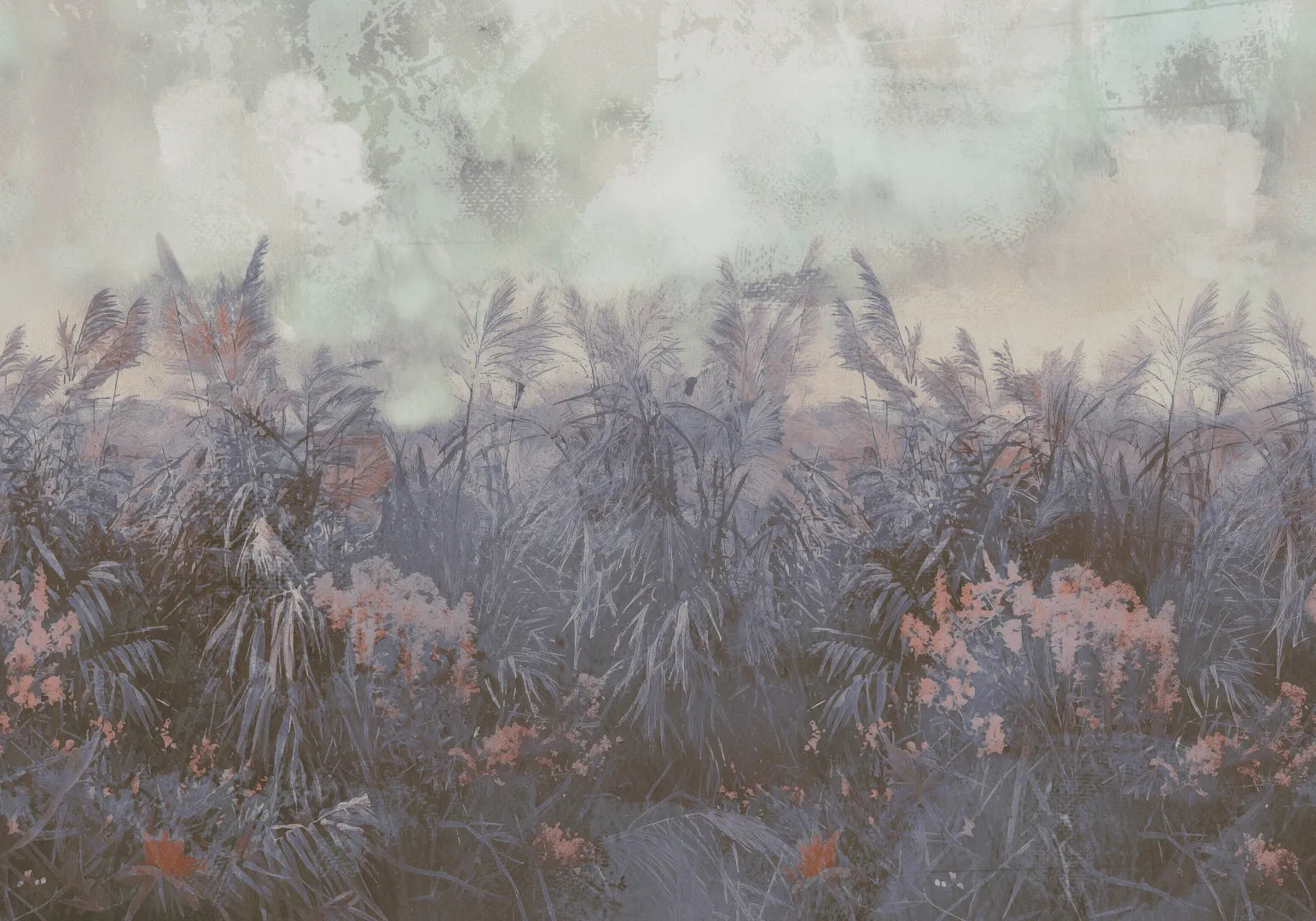 Blauw natuurlijke horizonmonster