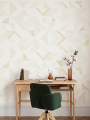 Géométrie inemporale beige