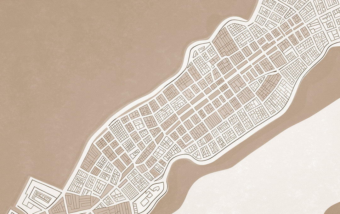 Metropolis Sketch Brown Sample