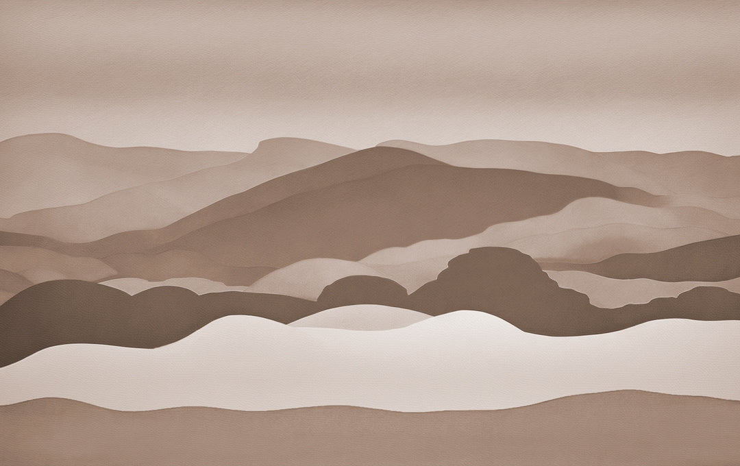 Échantillon de petites silhouettes beige