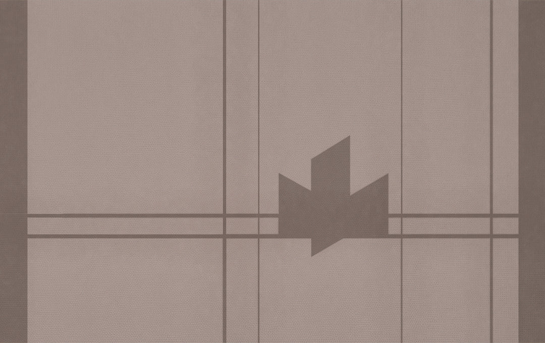 Amostra marrom geométrica de harmonia