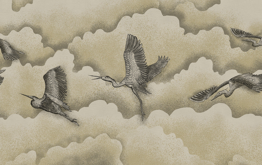 Aufstiegkranes beige Probe