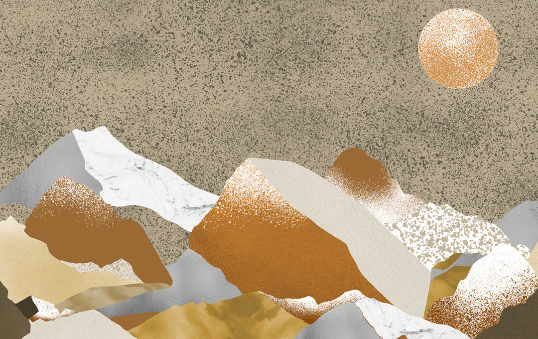 Échantillon marron majesté de montagne