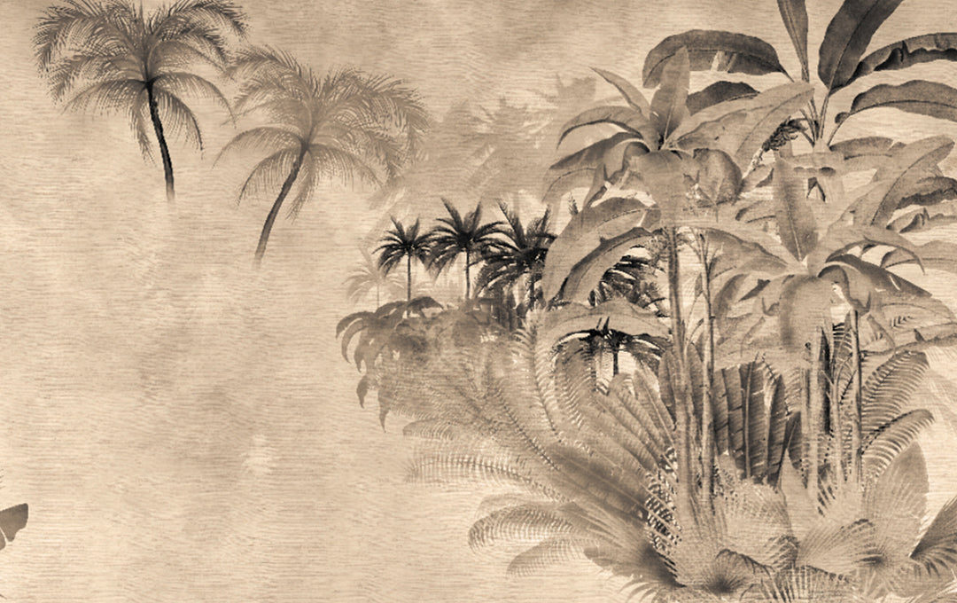 Échantillon d'oasis beige tropical