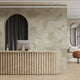 Flora inchiostro beige