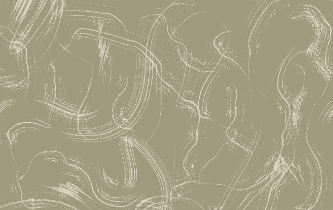 Etherische stroom groen monster