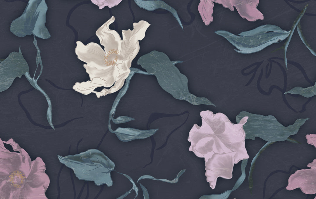 Etherische bloemblaadjes multicolor monster