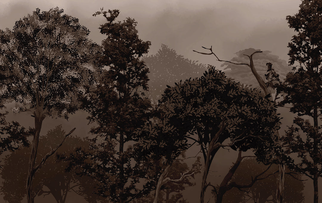 Échantillon de brume forestière