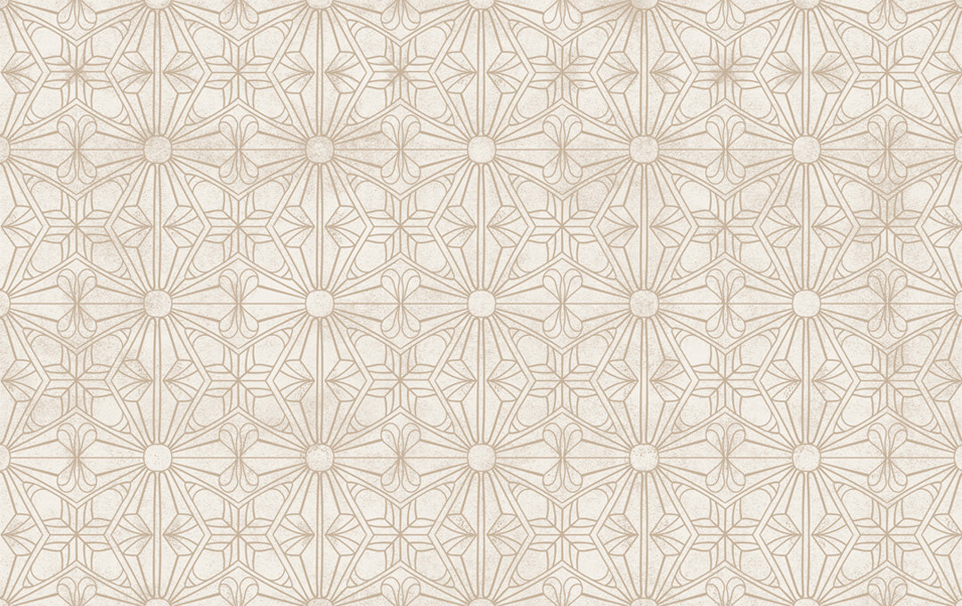 Muestra de Geometría Sutil Beige