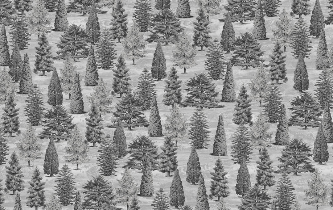 Grijs betoverd bosmonster