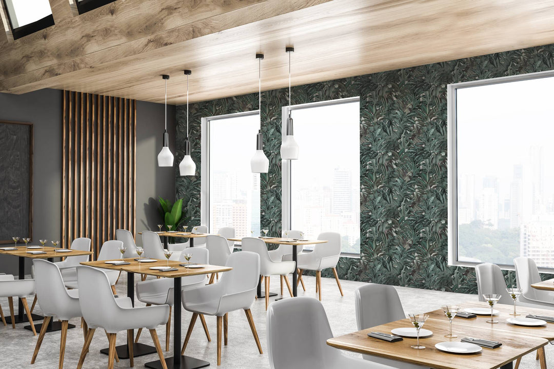 Tapisserie tropicale blanche