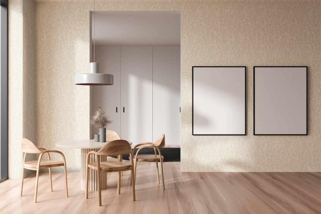 Sérénité fleur beige