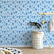 Charmante Herzen blau