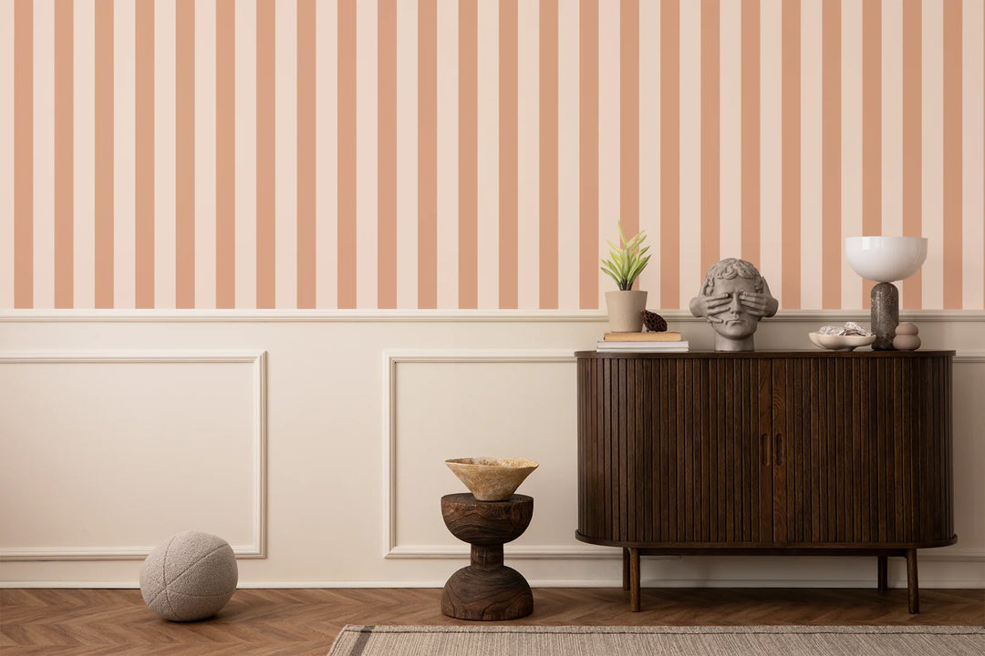 Serene Stripes Marrón