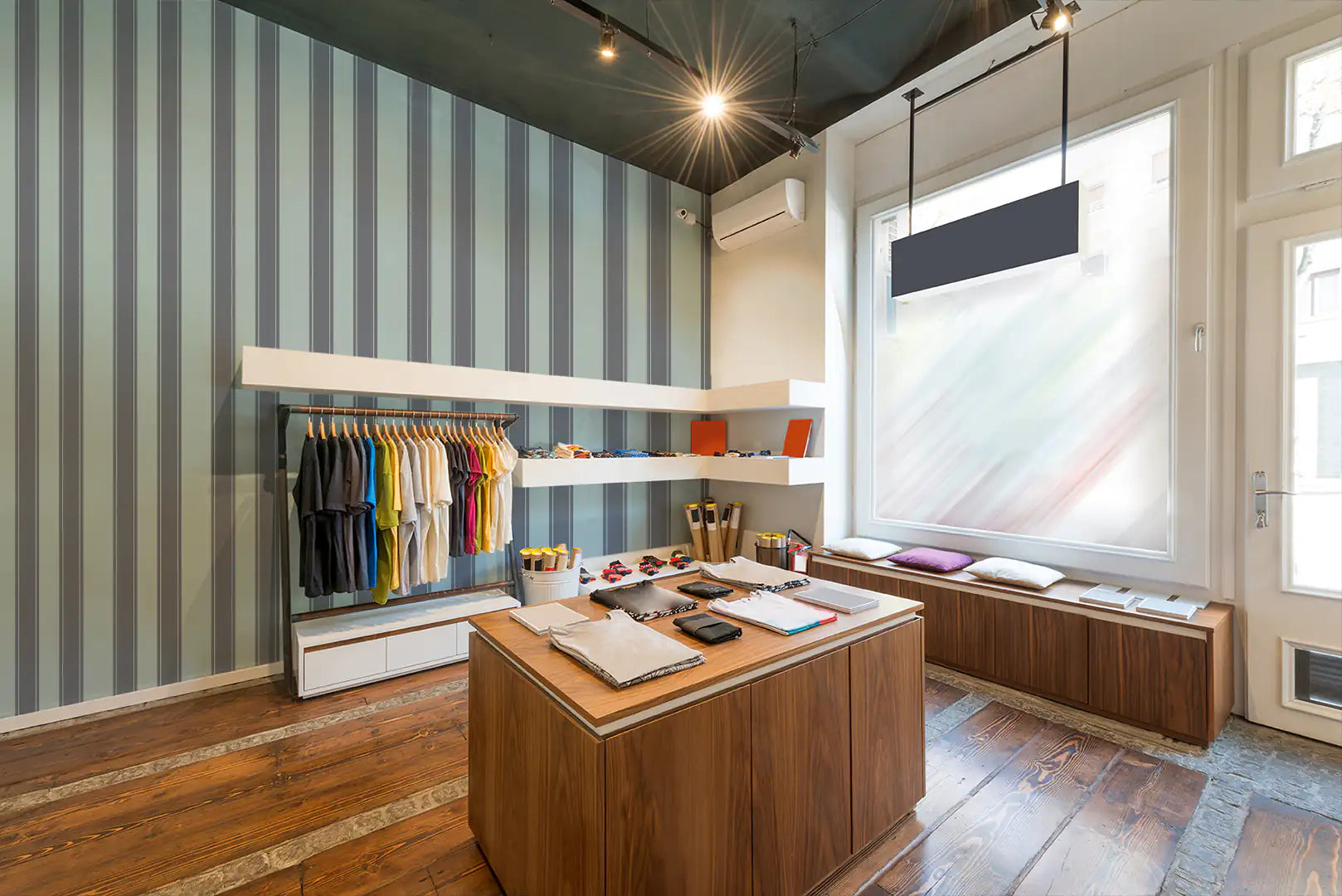 Eleganza urbana Azul