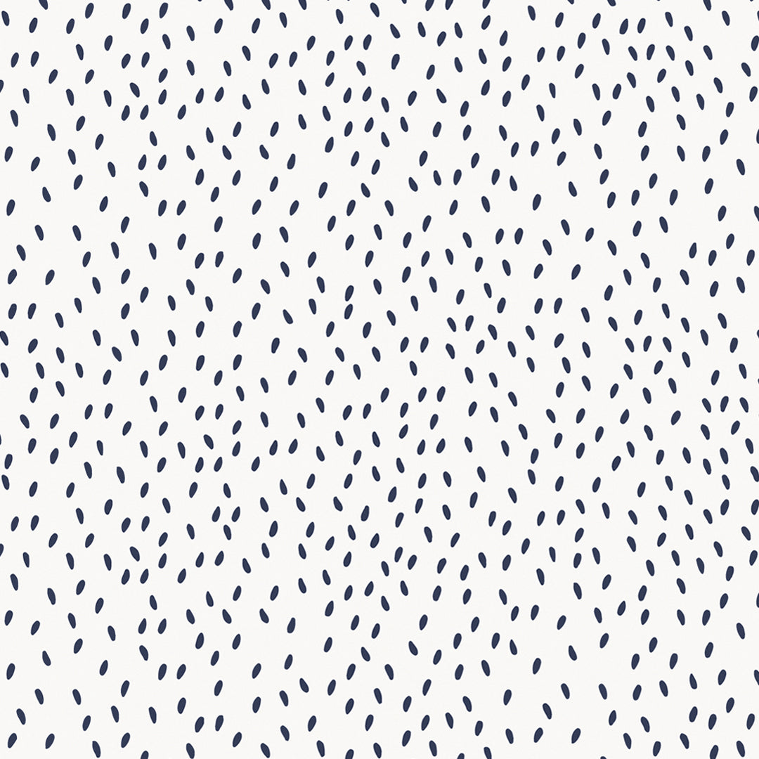 Blauwe stippen kleurrijk monster