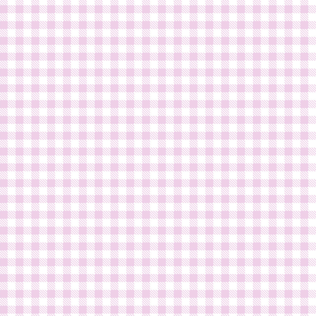 Gingham Charm Rosa Probe